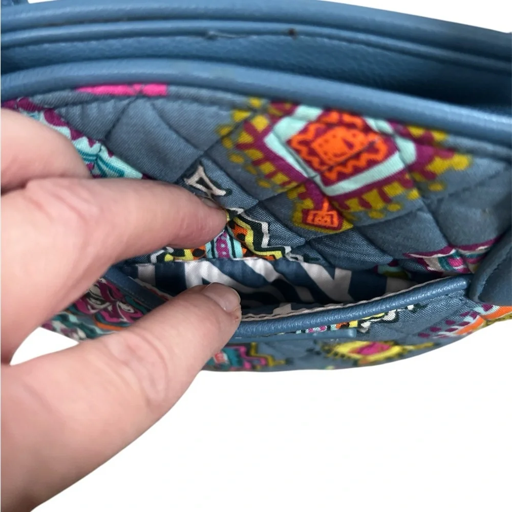 Vera Bradley Day Off Painted Medallions Satchel NWOT‎